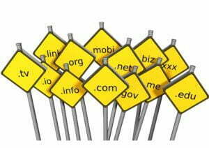 how to choose a personal domain name extension